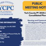 Public Meeting Notice – York County PY 2025-2029 Consolidated Plan